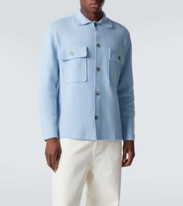 Wool and cashmere overshirt | Allude