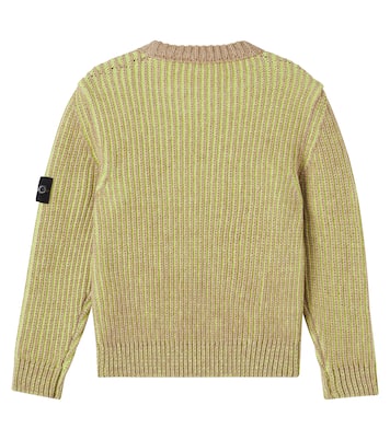 Compass cotton sweater | Stone Island Junior