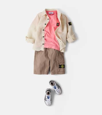 Compass cotton jersey T-shirt | Stone Island Junior