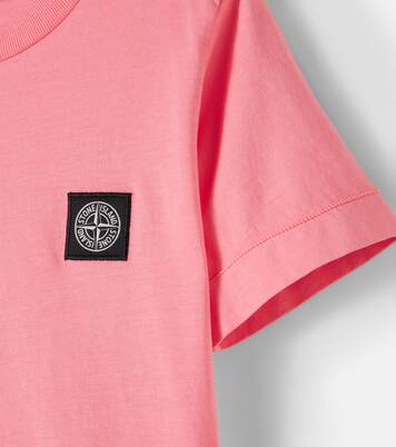 Compass cotton jersey T-shirt | Stone Island Junior