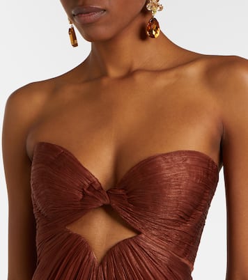 Robe bustier Rachel en soie | Maria Lucia Hohan