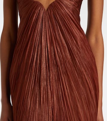 Robe bustier Rachel en soie | Maria Lucia Hohan