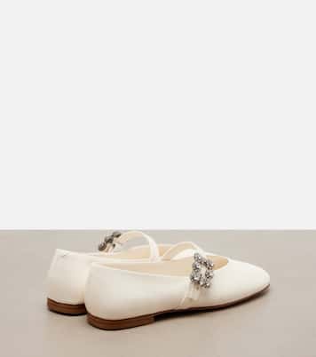 Ballerines Roundytoe en cuir | Roger Vivier
