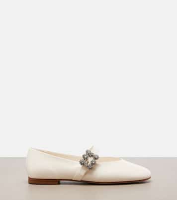 Ballerines Roundytoe en cuir | Roger Vivier