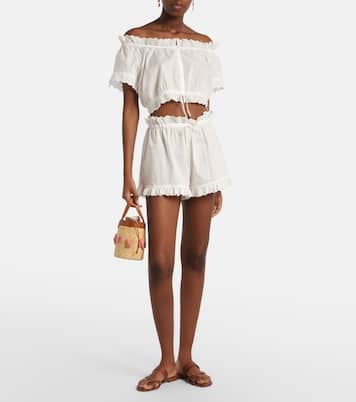 Shorts Cory aus Baumwolle | Poupette St Barth