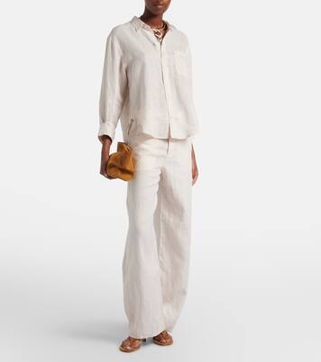 Chemise Kayla Shrunken en lin | Citizens of Humanity