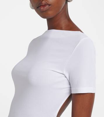 Vestido midi asimétrico The Sole de jersey | Jacquemus