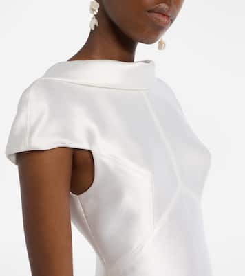 Bridal taffeta gown | Self-Portrait