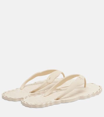 Seafoam夹趾凉鞋 | Zimmermann