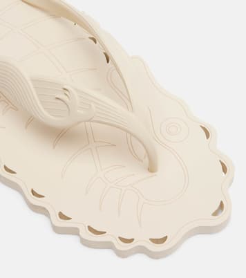 Seafoam夹趾凉鞋 | Zimmermann