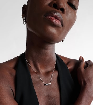 Collar Baby Move de oro blanco de 18 ct con diamantes | Messika