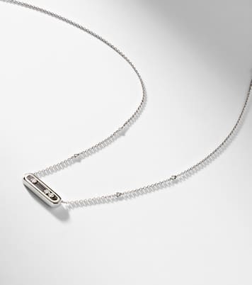 Collar Baby Move de oro blanco de 18 ct con diamantes | Messika