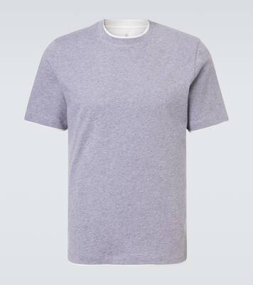 Cotton jersey T-shirt | Brunello Cucinelli