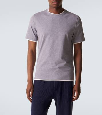 Cotton jersey T-shirt | Brunello Cucinelli