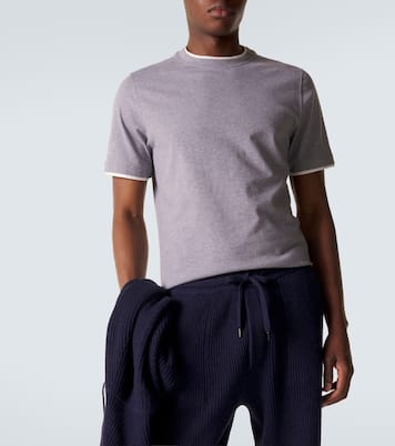 Cotton jersey T-shirt | Brunello Cucinelli