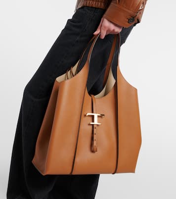 Schultertasche T Timeless Medium aus Leder | Tod's