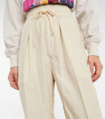 Pantalon Biro à taille haute | Marant Etoile