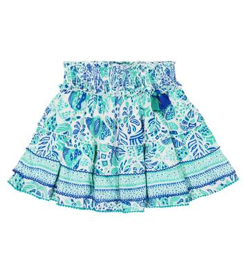 Jupe Ariel à fleurs | Poupette St Barth Kids