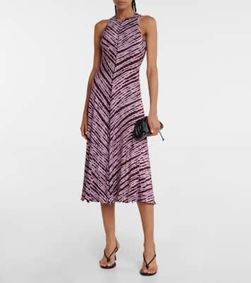 Bedrucktes Midikleid aus Jersey | Proenza Schouler