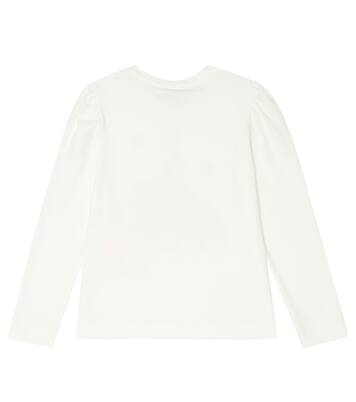Printed cotton-blend top | Monnalisa