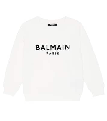 Sweatshirt aus Baumwoll-Jersey | Balmain Kids