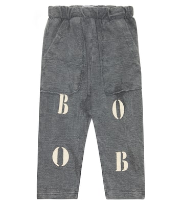 Baby logo cotton sweatpants | Bobo Choses