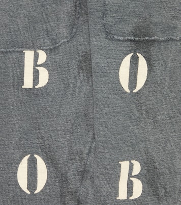 Baby logo cotton sweatpants | Bobo Choses