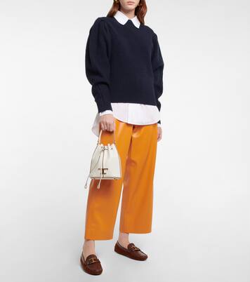 Mocasines Gommino de piel y terciopelo | Tod's