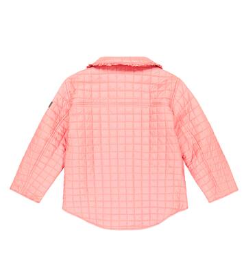 Ruffle-trimmed quilted jacket | Il Gufo