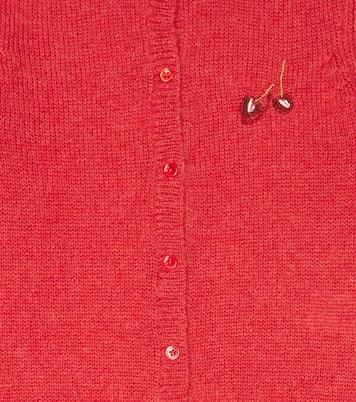 Cardigan Brunhild en laine et mohair mélangés | Bonpoint