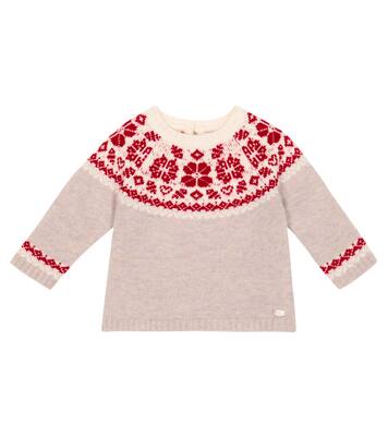 Bébé – Pull en jacquard de laine | Tartine et Chocolat