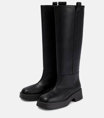 Logo knee-high boots | Stella McCartney