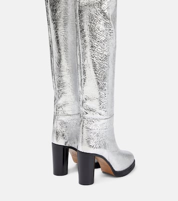 Lurna leather over-the-knee boots | Isabel Marant