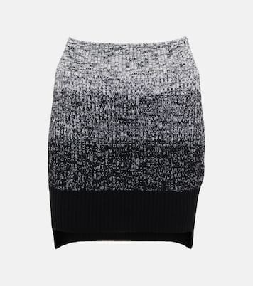 Striped wool skirt | Victoria Beckham
