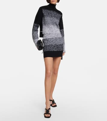 Striped wool skirt | Victoria Beckham