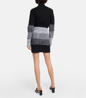 Striped wool skirt | Victoria Beckham