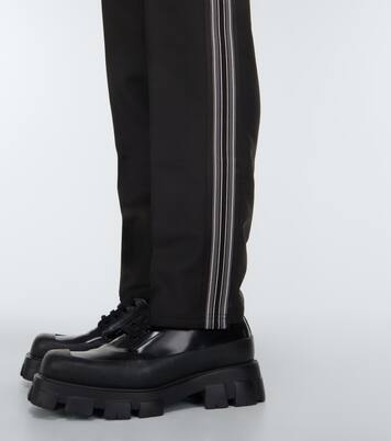 Pantalon en mohair et laine à logo | Prada