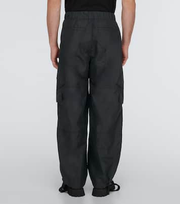 Technical wide-leg cargo pants | Versace