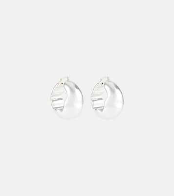 Silver earrings | Jil Sander