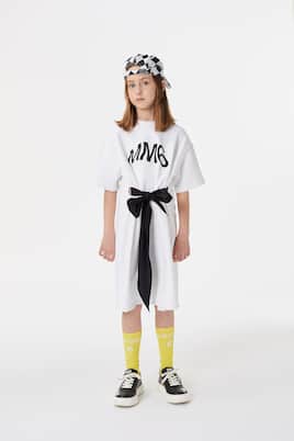Logo cotton dress | MM6 Maison Margiela Kids