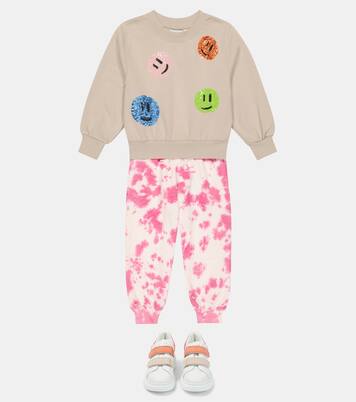 Anastasia tie-dye cotton sweatpants | Molo