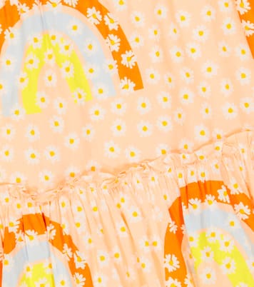 Printed tiered cotton dress | Stella McCartney Kids