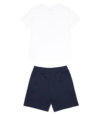 Set aus T-Shirt und Shorts aus Baumwolle | Moschino Kids