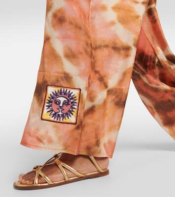 High-Rise-Hose Vacay aus Seide | Zimmermann