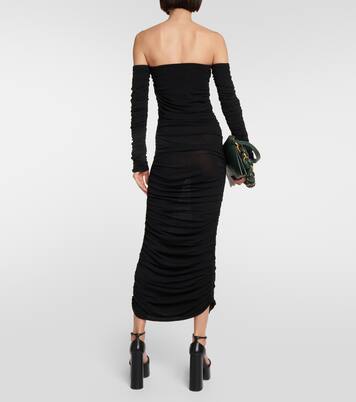 Robe longue Trikera à encolure bardot | Altuzarra