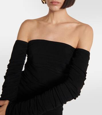 Robe longue Trikera à encolure bardot | Altuzarra