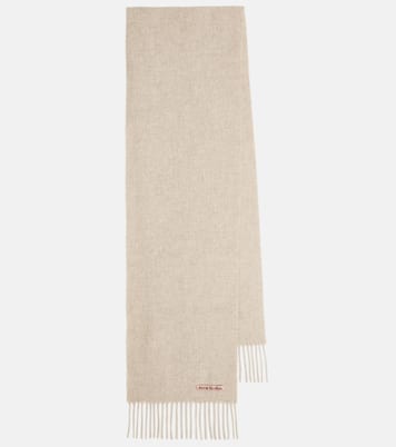 Canada Skinny fringed wool scarf | Acne Studios