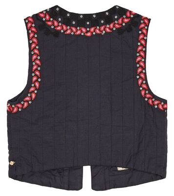 Embroidered cotton vest | Scotch & Soda Kids