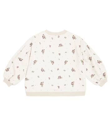 Mandy floral cotton sweatshirt | C'era Una Volta