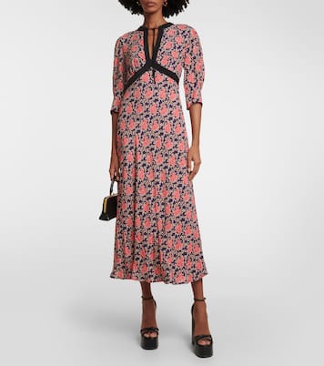 Petra floral midi dress | Rixo